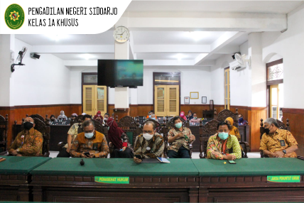 PEMBINAAN DENGAN TEMA PENGUATAN ZONA INTEGRITAS DAN PERESMIAN RUANG TAMU VIRTUAL PENGADILAN TINGGI SURABAYA